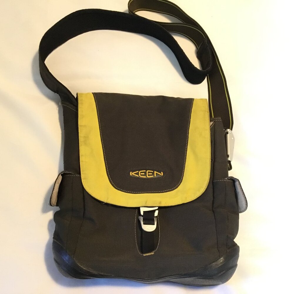 Keen Crossbody Messenger Bag Grey HyBrid Transport Sport Utility Hiking
